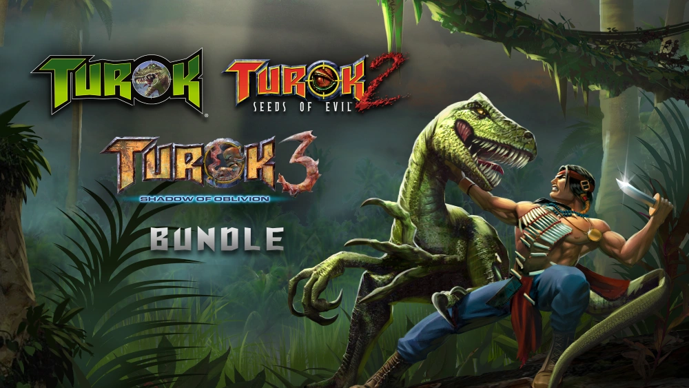 Nightdive Studios and Atari Announce Physical Edition of the Remastered Turok Trilogy Bundle