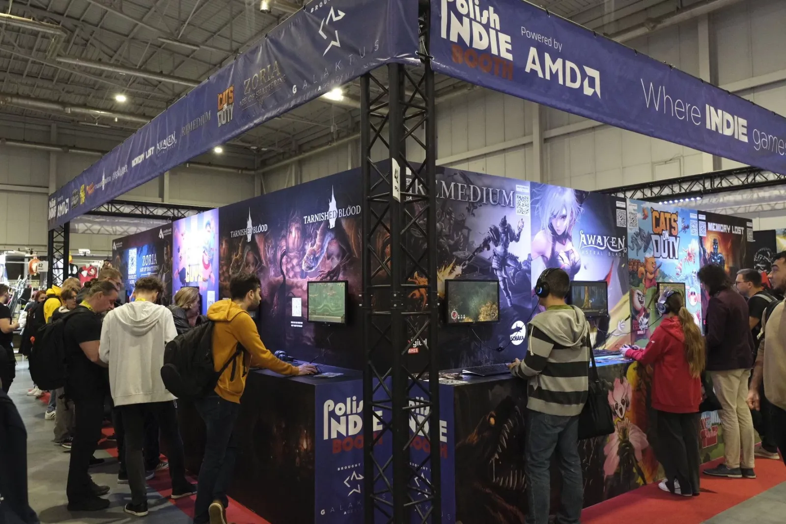 The Galaktus Indie Booth returns to Gamescom 2025 with nearly 50 indie games from around the world
