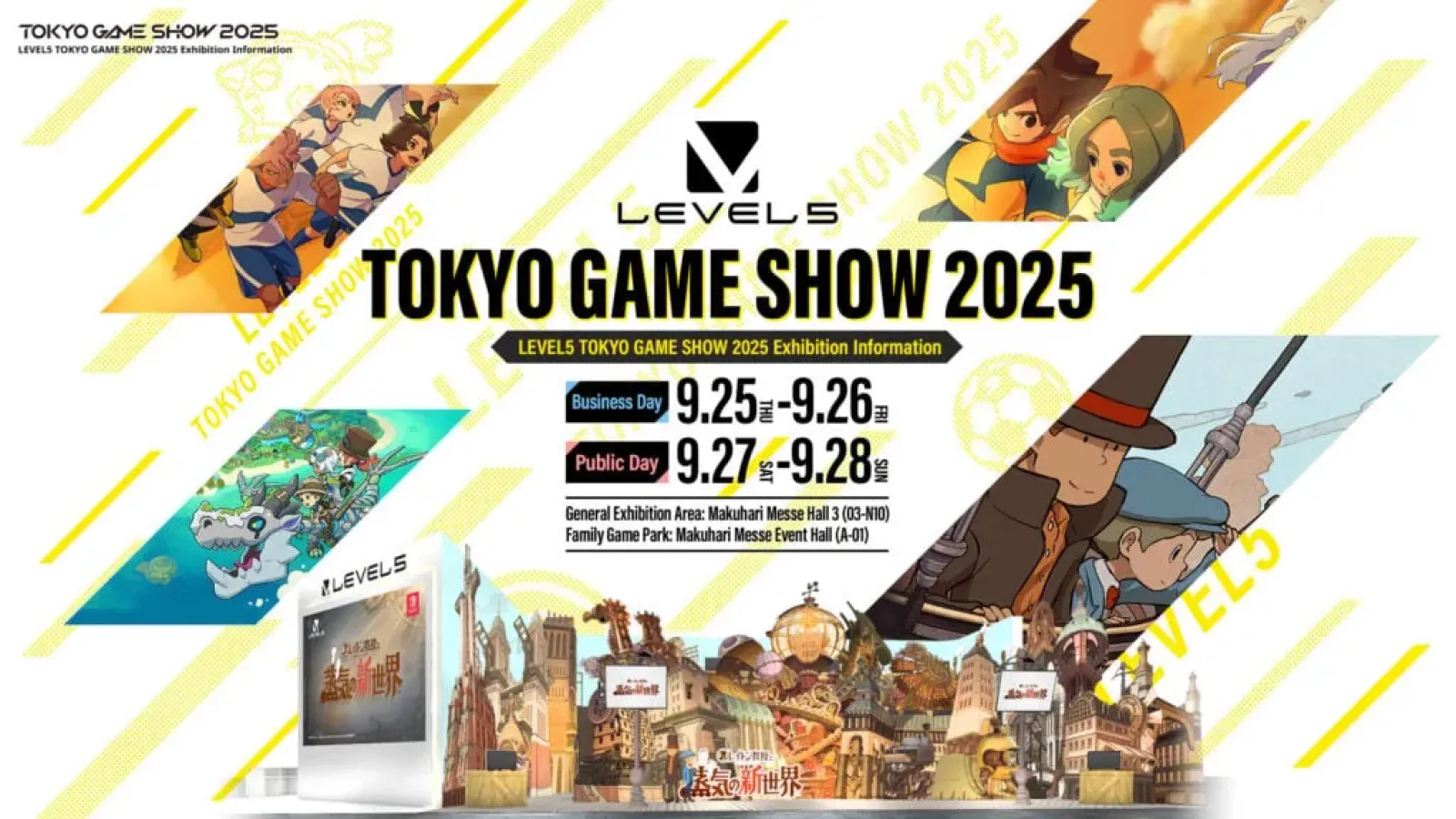 LEVEL-5 announced its program for Tokyo Game Show 2025