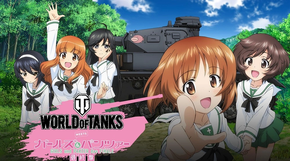 Girls und Panzer stižu u World of Tanks