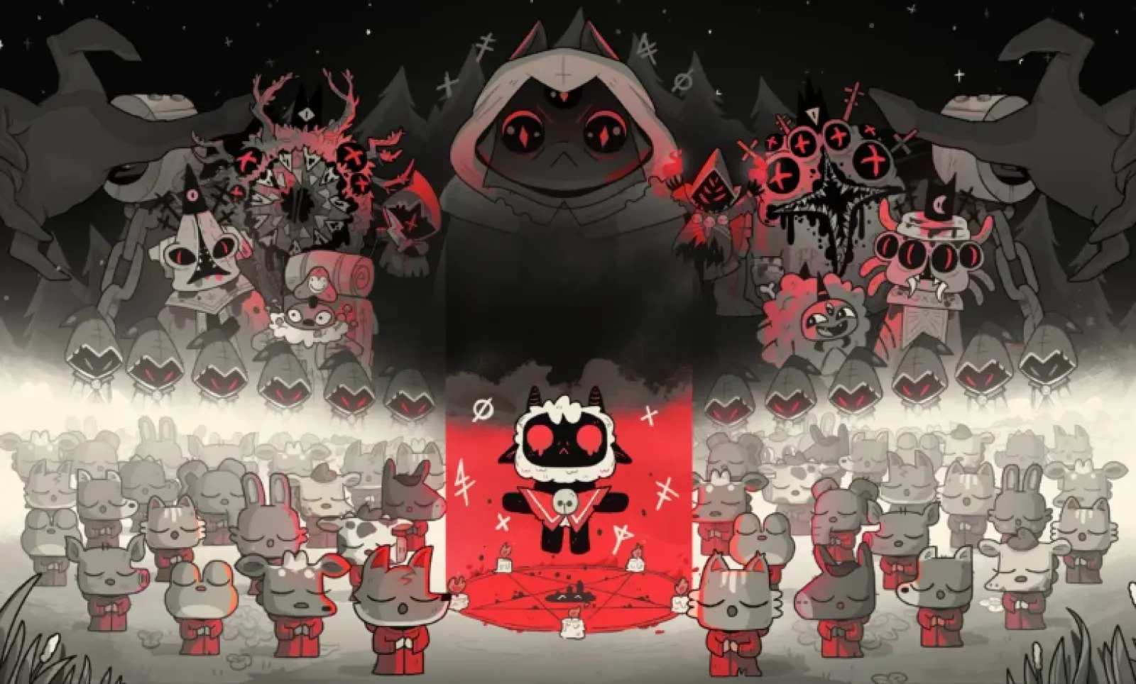 Acclaimed indie hit Cult of the Lamb makes its mobile debut via Apple Arcade on December 4th