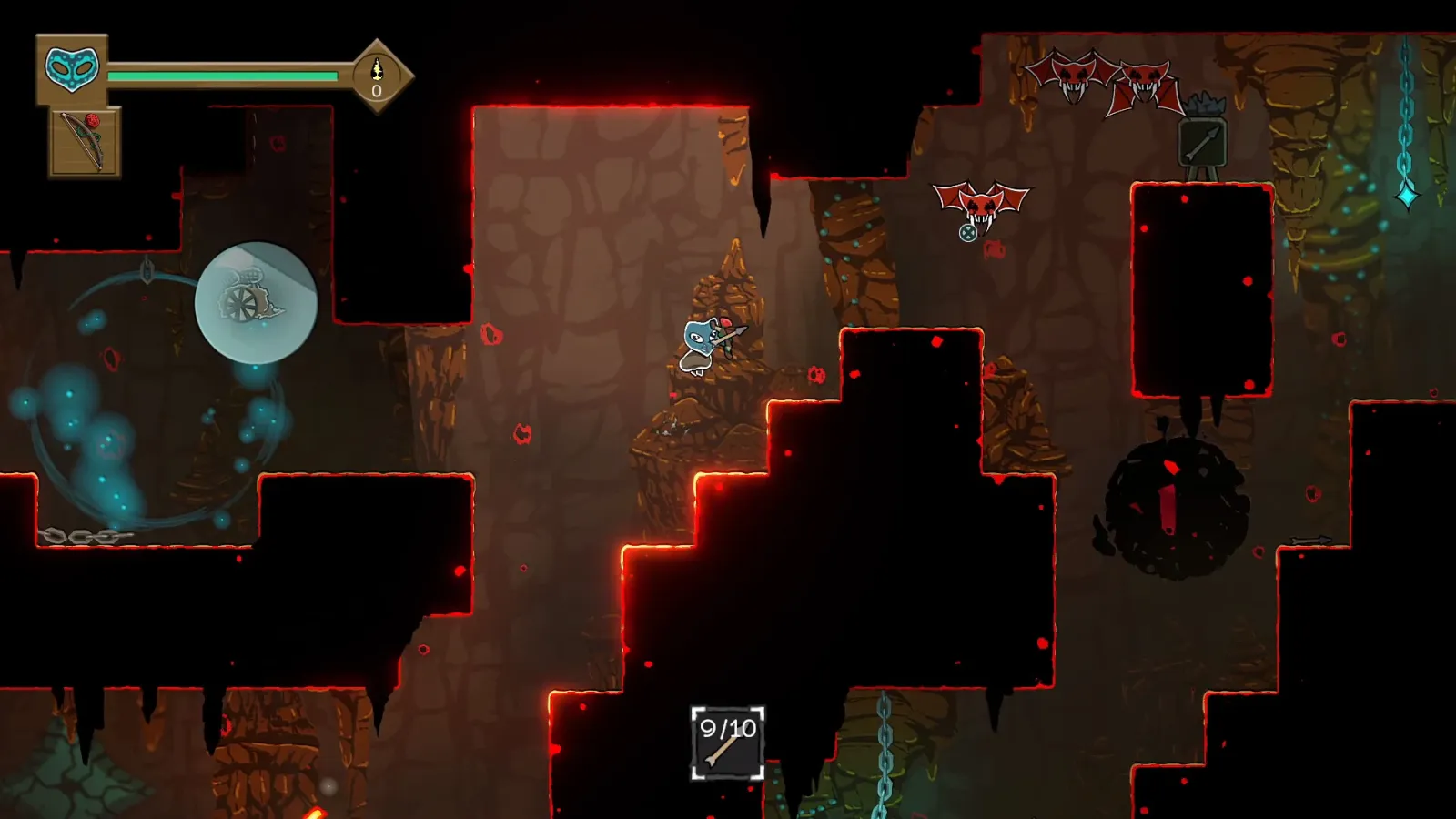 We played the Arrowman demo.