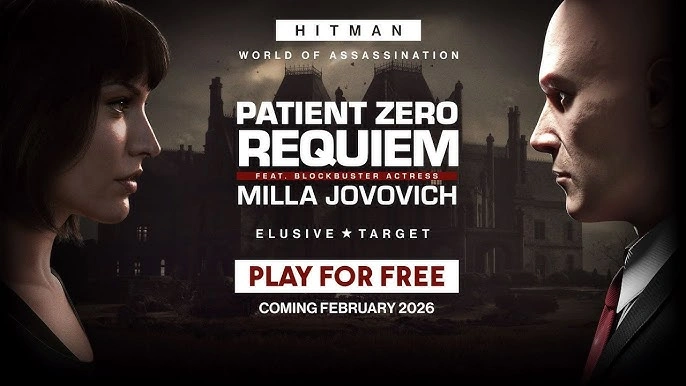Milla Jovovich postaje nova celebrity meta u Hitmanu: Patient Zero: Requiem stiže u veljači 2026.