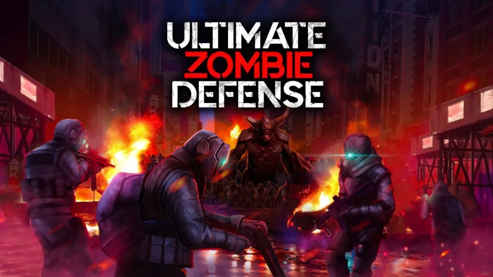 We played Ultimate Zombie Defense.