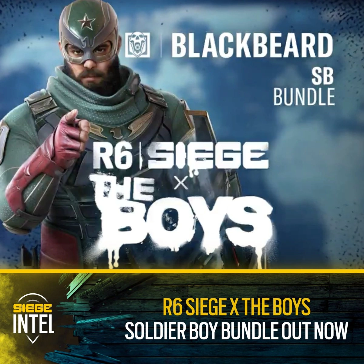 Soldier Boy ulazi u Rainbow Six Siege X