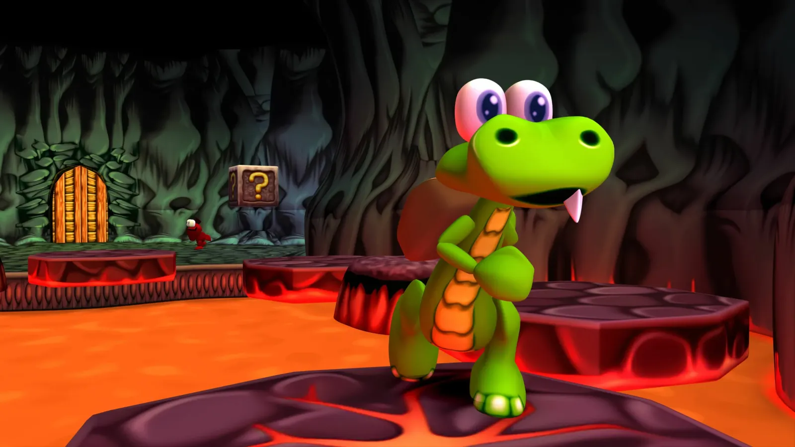 The green crocodile returns