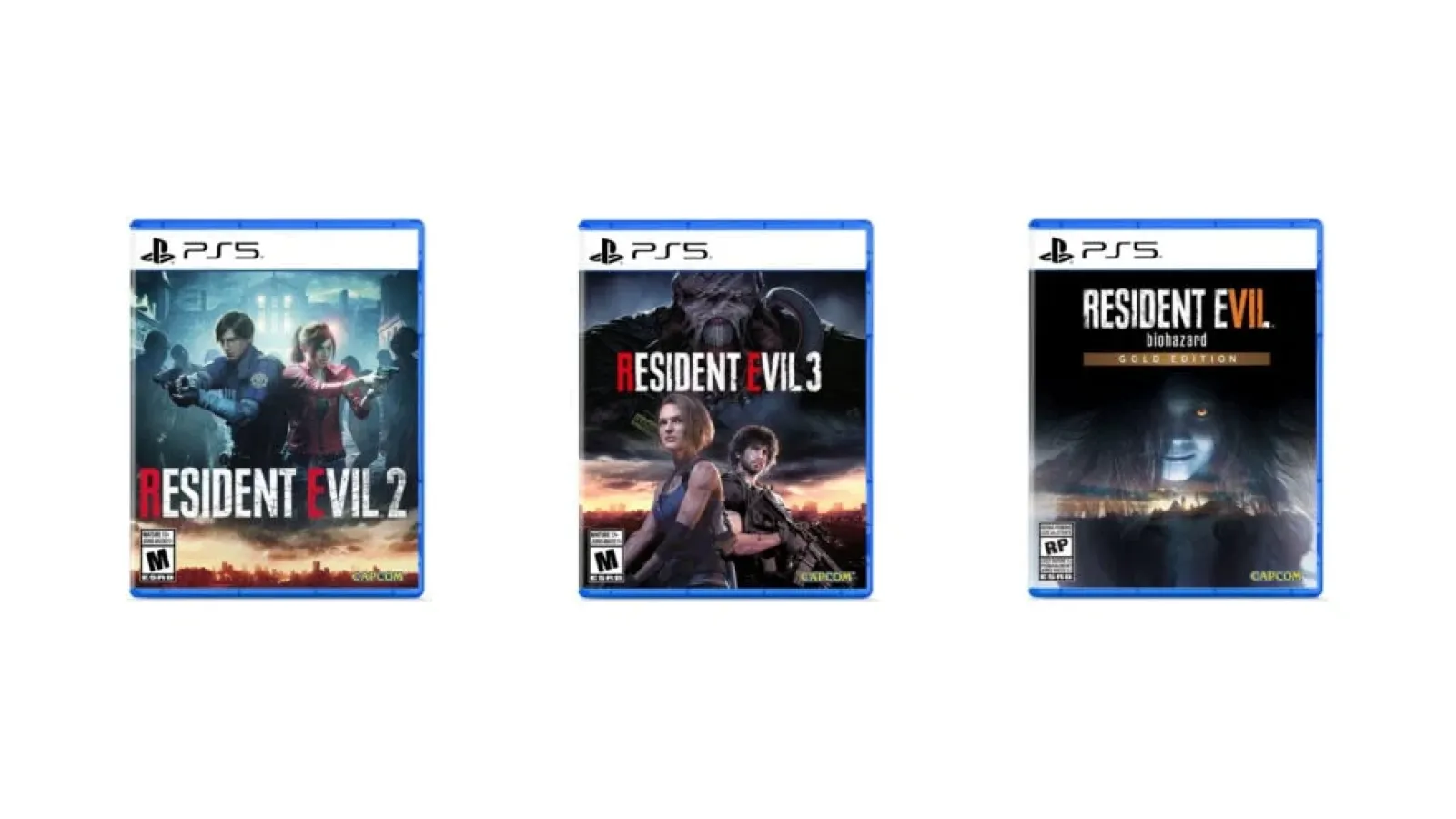 Resident Evil games on PlayStation 5 are getting physical editions