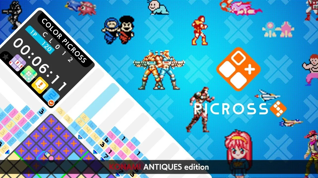 Picross S Konami Antiques is coming to Nintendo Switch