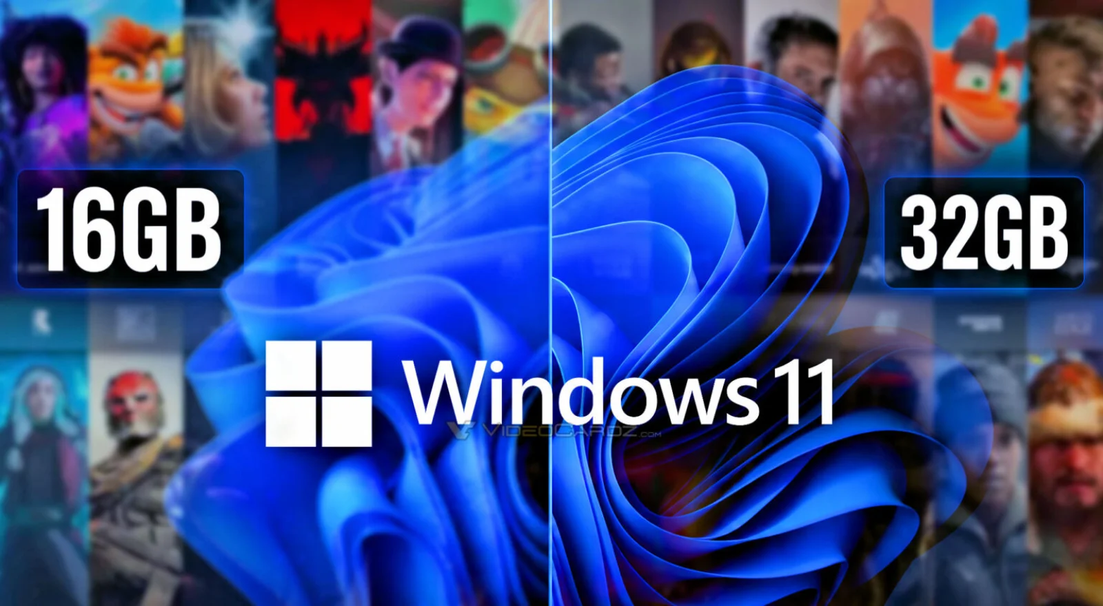 Microsoft: 16 GB RAM is the new minimum for gaming, 32 GB is becoming the standard.