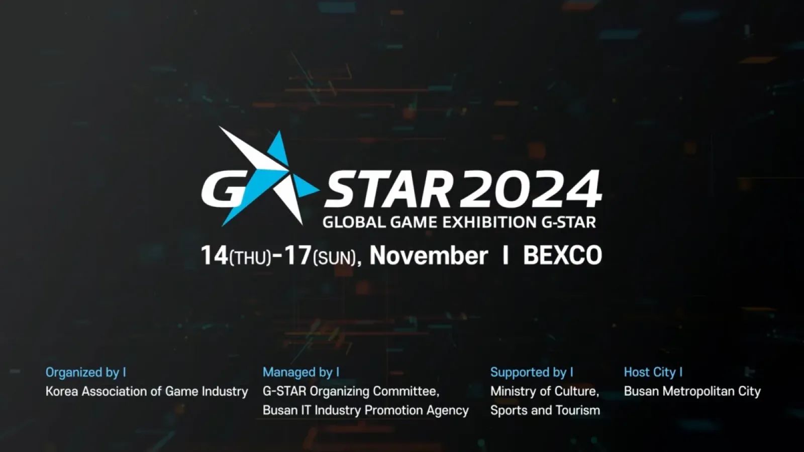 Here are some trailers from G-STAR 2024
