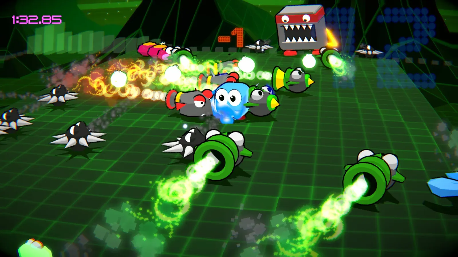 3D Don't Die Mr Robot - moderna retro igra zarazna kao originalni Pacman?!