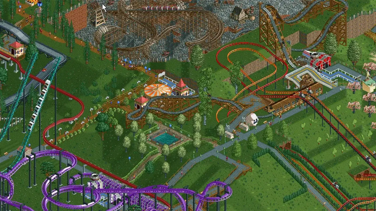 RollerCoaster Tycoon is coming to Nintendo Switch