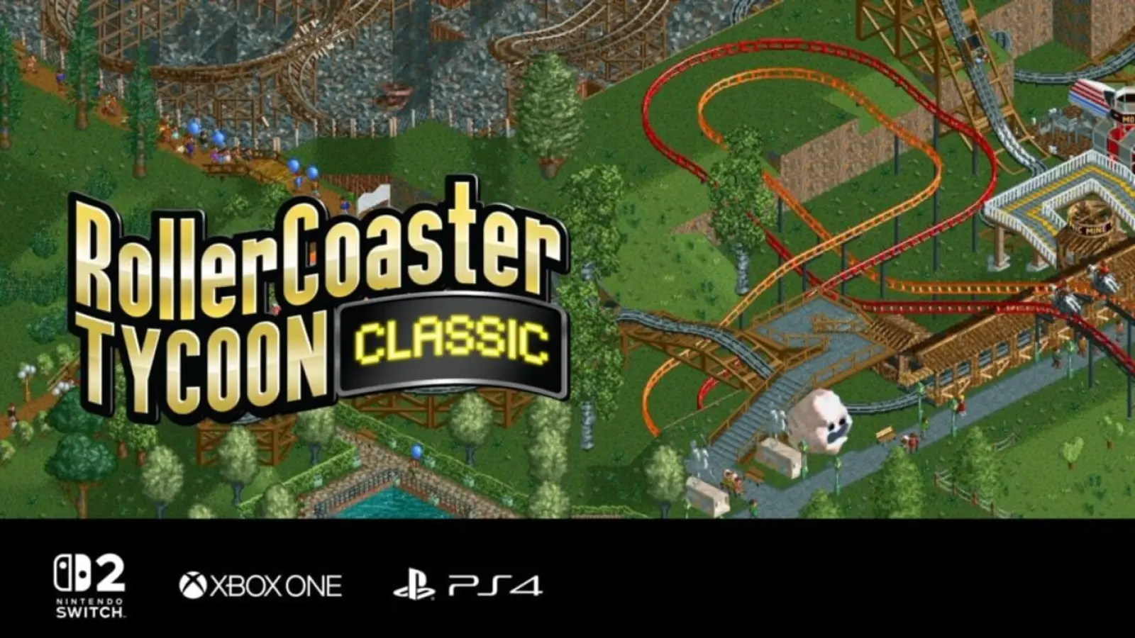 RollerCoaster Tycoon Classic stigao na Nintendo Switch 2, PlayStation 4 i Xbox One