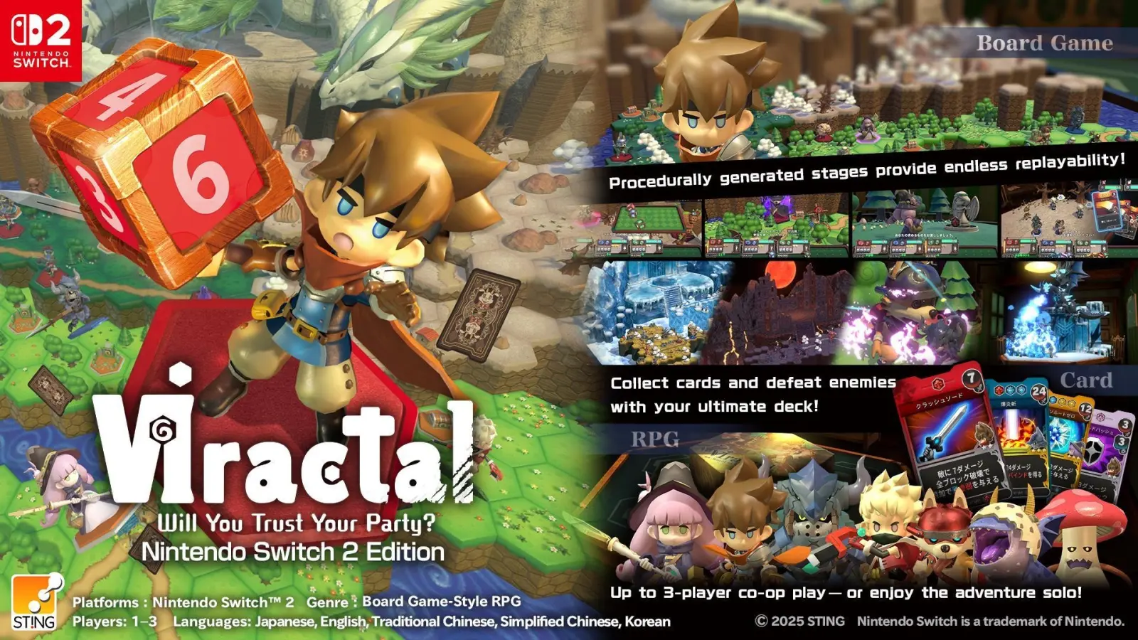 Viractal stiže na Nintendo Switch 2 i Nintendo Switch krajem rujna