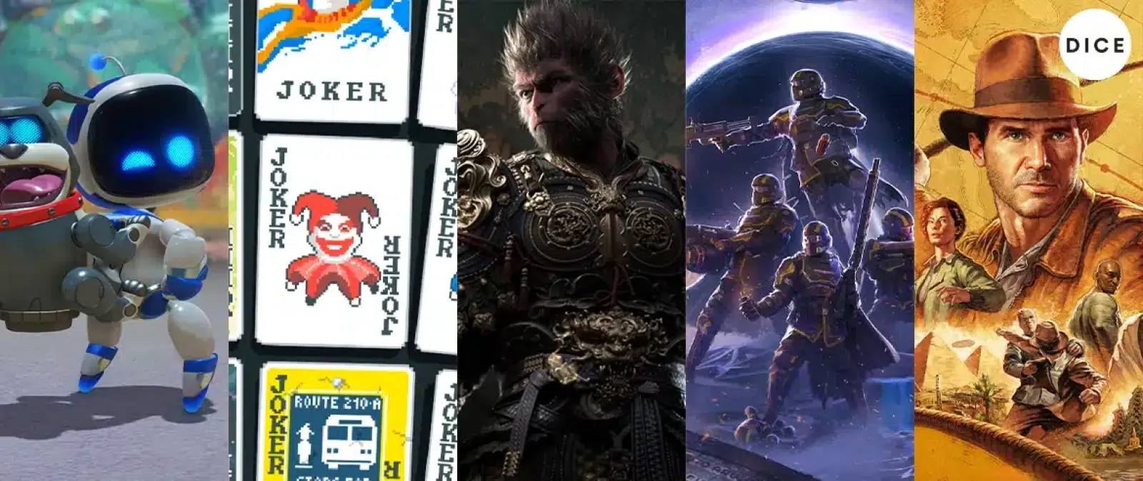 Known nominations for the DICE Awards