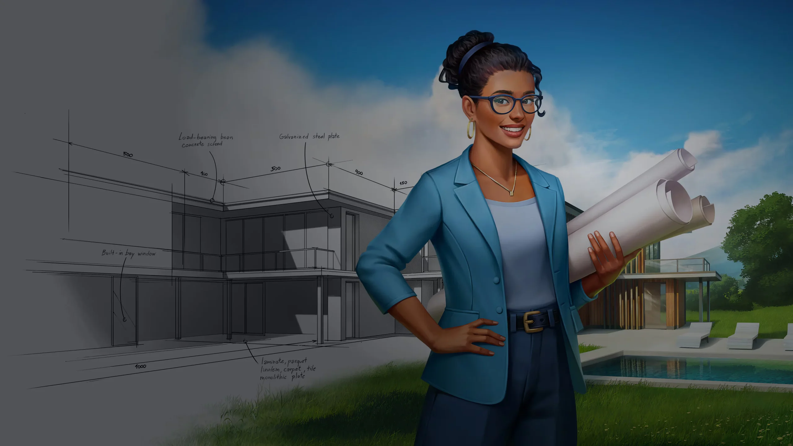 Architect Life: A House Design Simulator - gameplay trailer