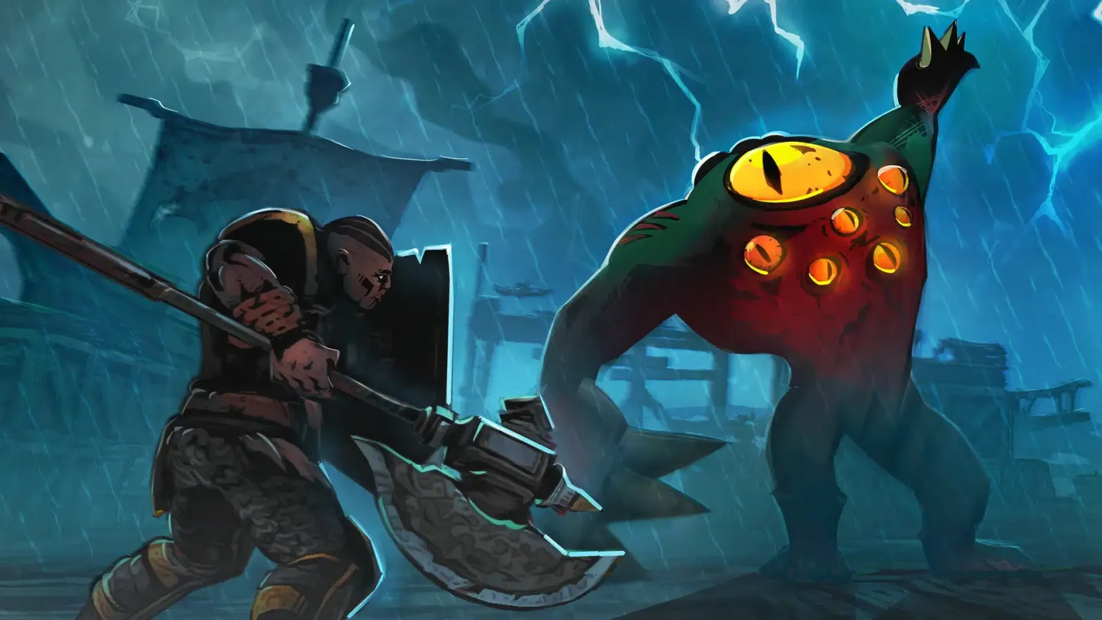 The release date of the co-op game Sworn has been announced