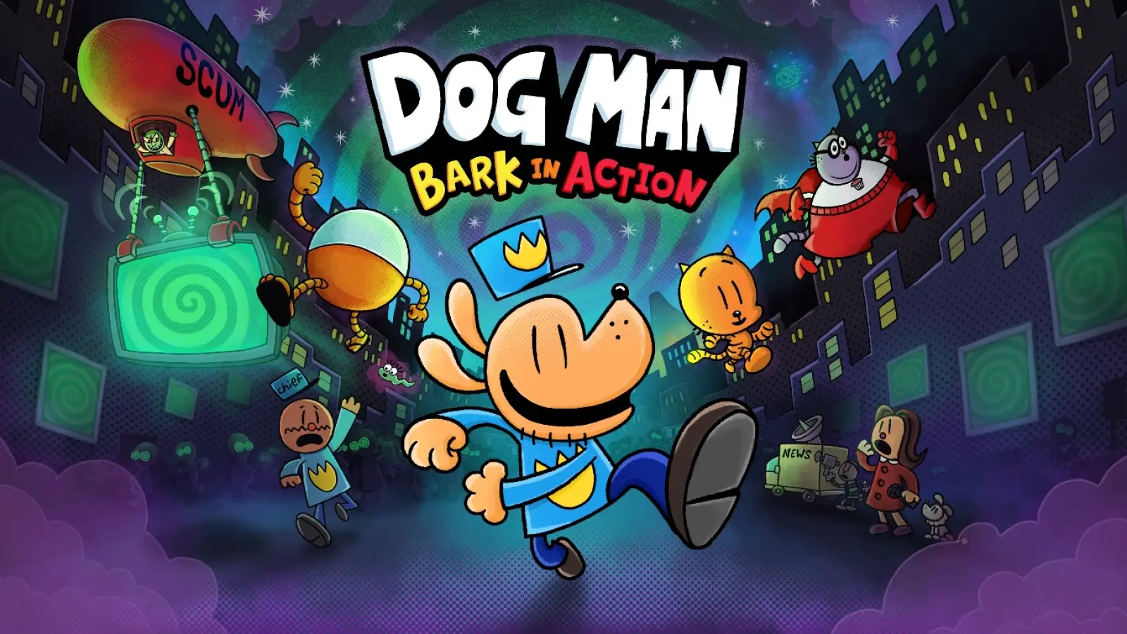 Dog Man: Bark in Action stiže ove jeseni uz lokalni co-op i deset igrivih junaka