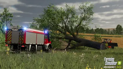 Farming Simulator 25 received a free Emergency Pack