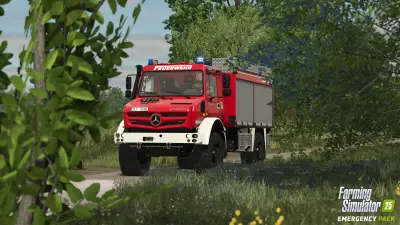 Farming Simulator 25 received a free Emergency Pack