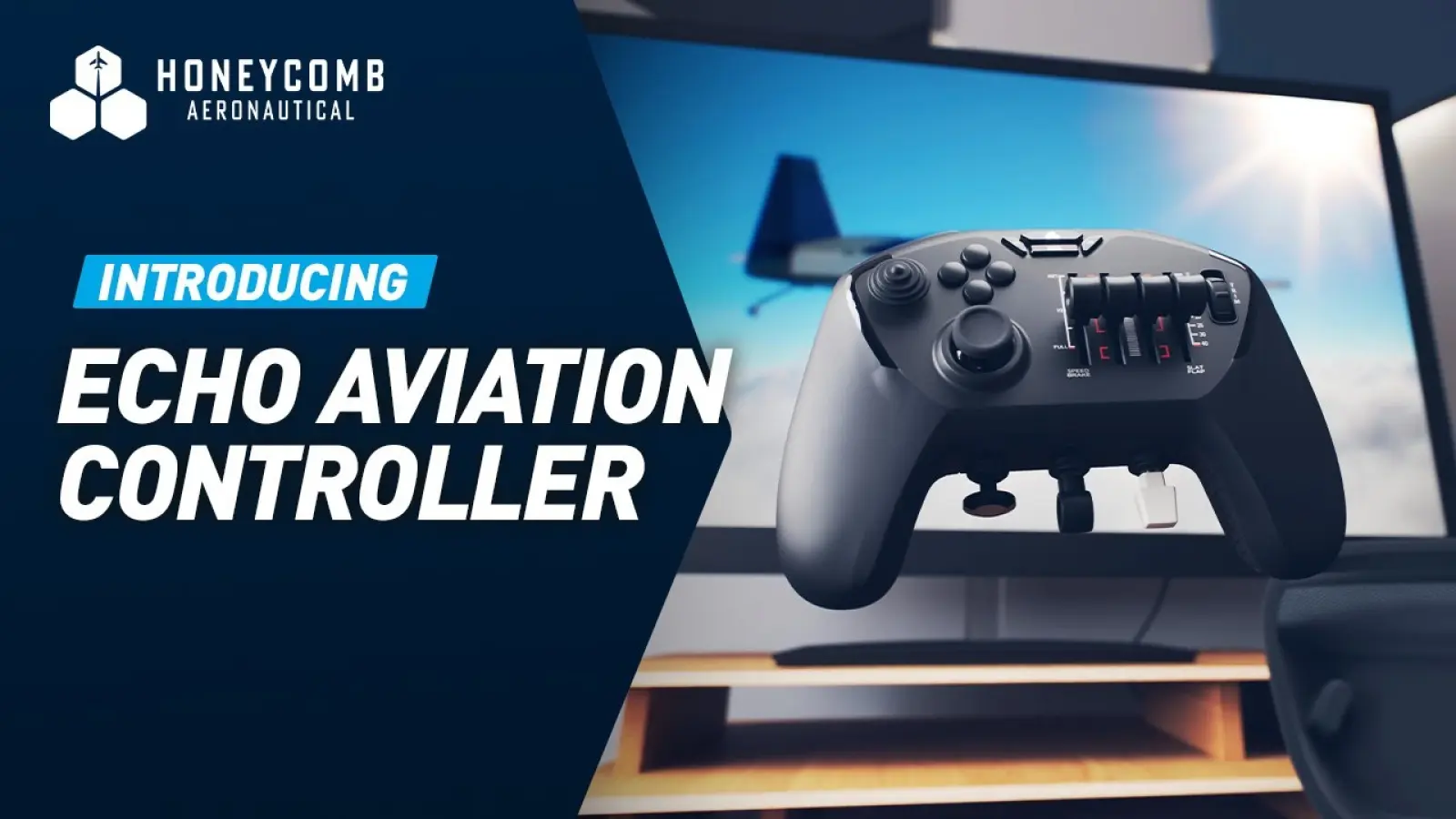 Honeycomb Aeronautical has introduced the Echo Aviation Controller XPC for Xbox and PC