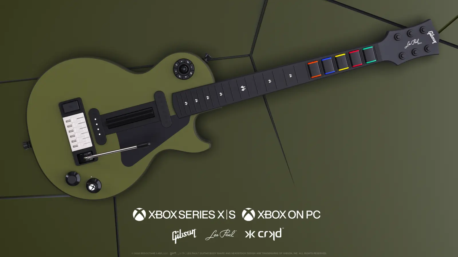 Nova CRKD gitara za Xbox i PC stiže u limitiranoj Olive Drab Pro Edition verziji