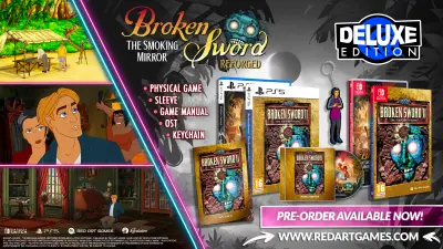 Broken Sword - The Smoking Mirror: Reforged is getting physical editions for consoles