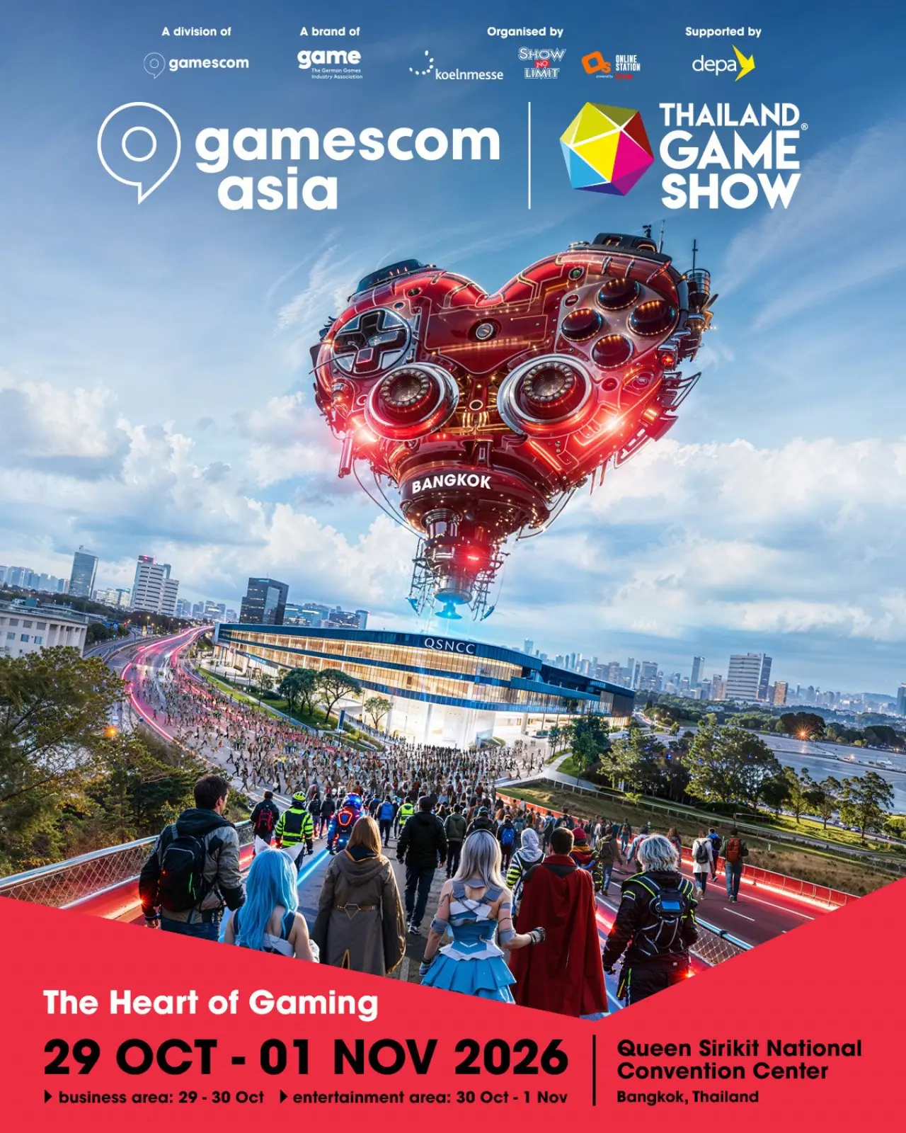 Gamescom Asia x Thailand Game Show