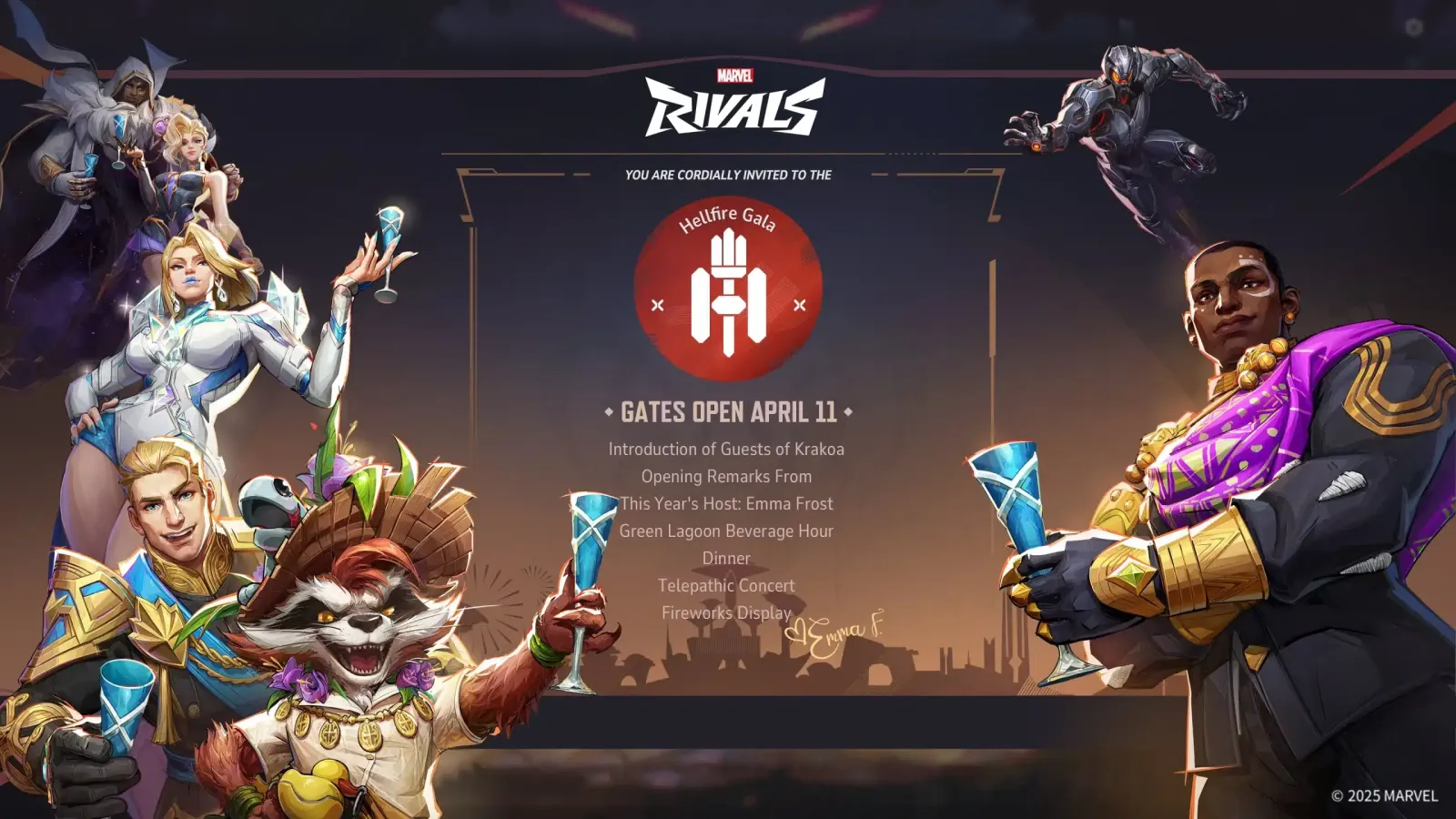 You are invited to the most elite party