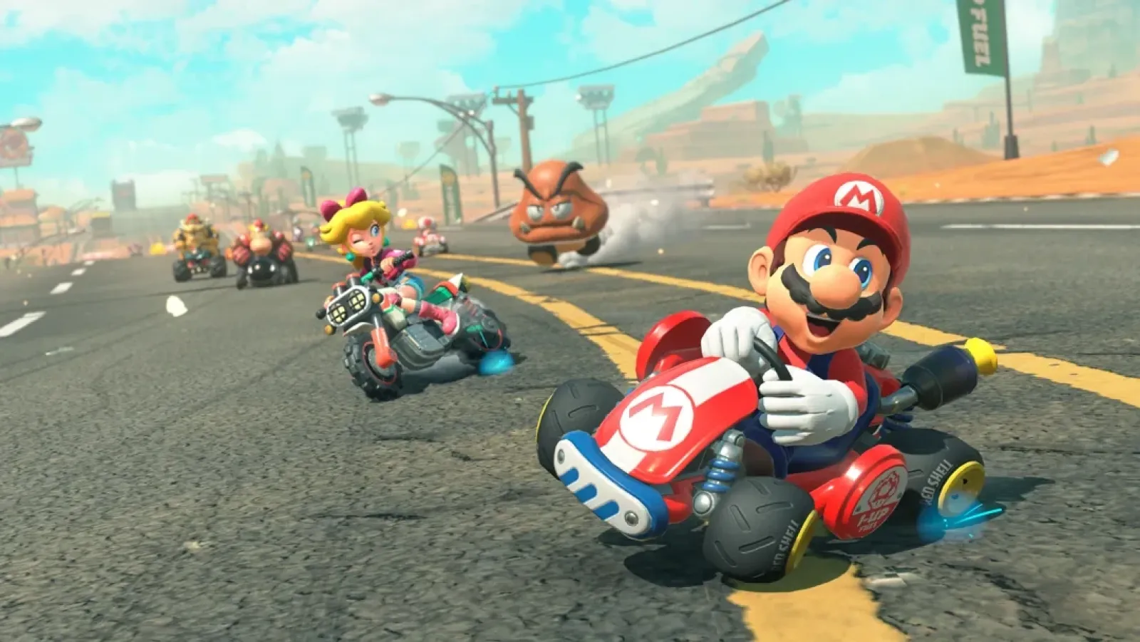Familiar racing modes in Mario Kart World
