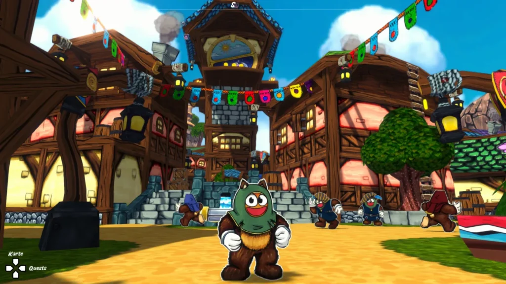 Ruffy and the riverside town