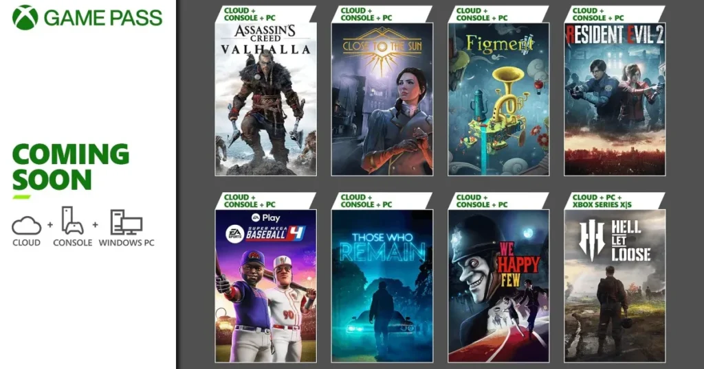 Game pass janeiro