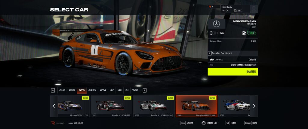 available cars