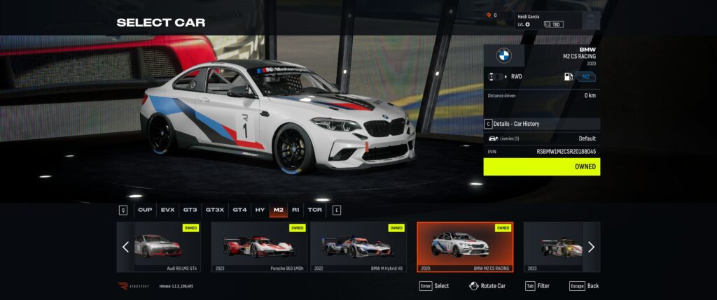 available cars