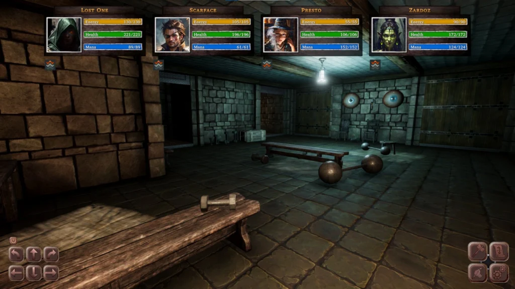 Screenshots of the game's environment