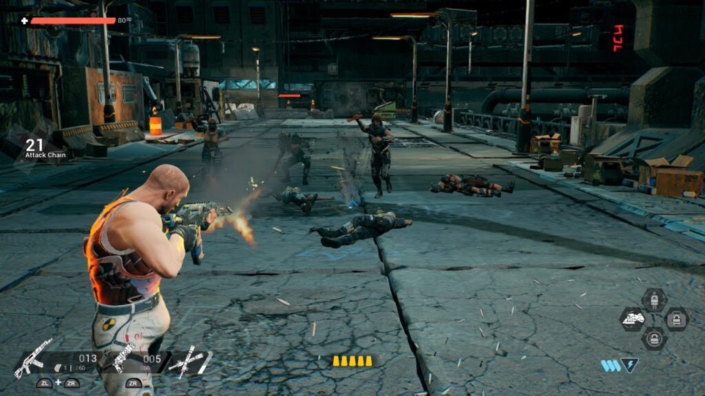 Don't waste ammunition because there isn't much