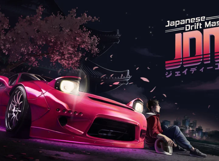 Jdm night key art 4k logo