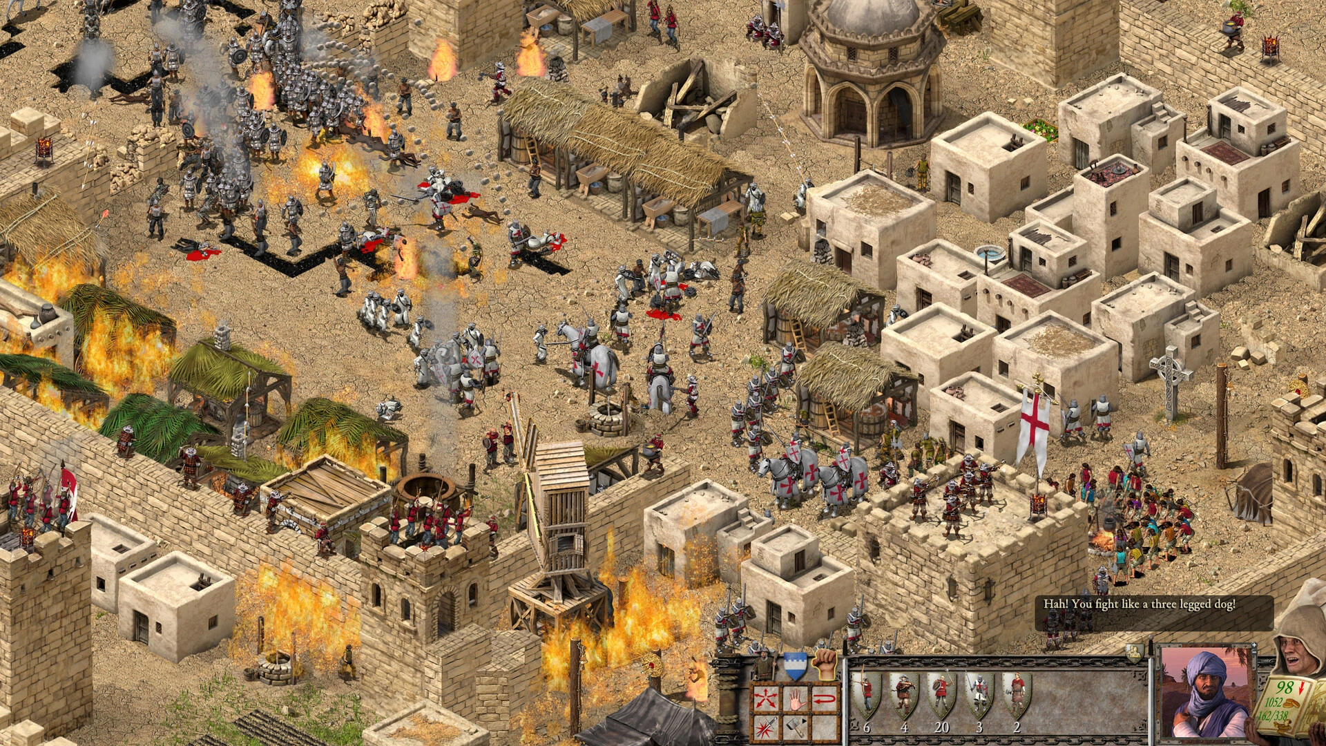 Stronghold crusader de vojska