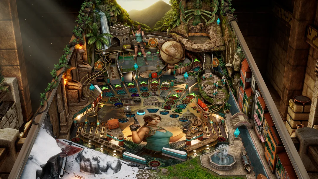 Pinball fx tomb raider stol