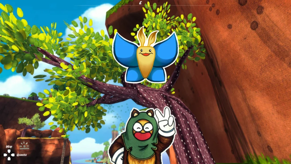 Ruffy and the riverside butterfly