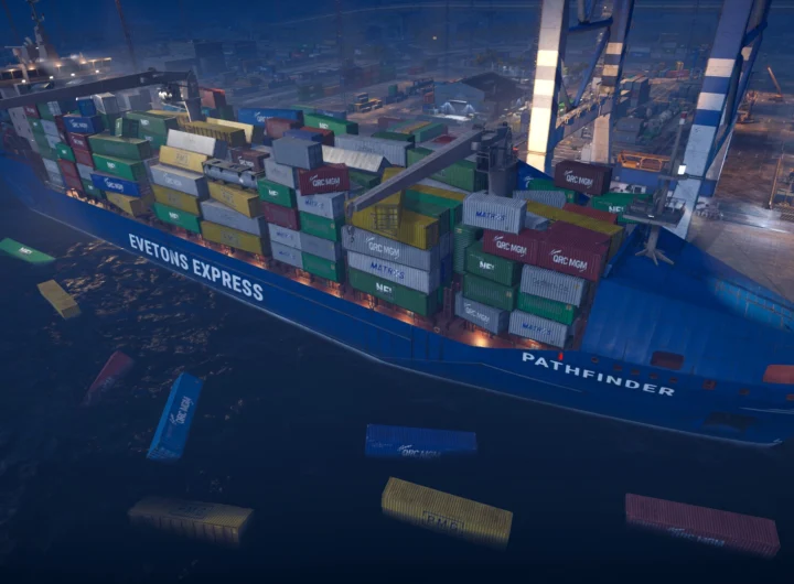 Docked