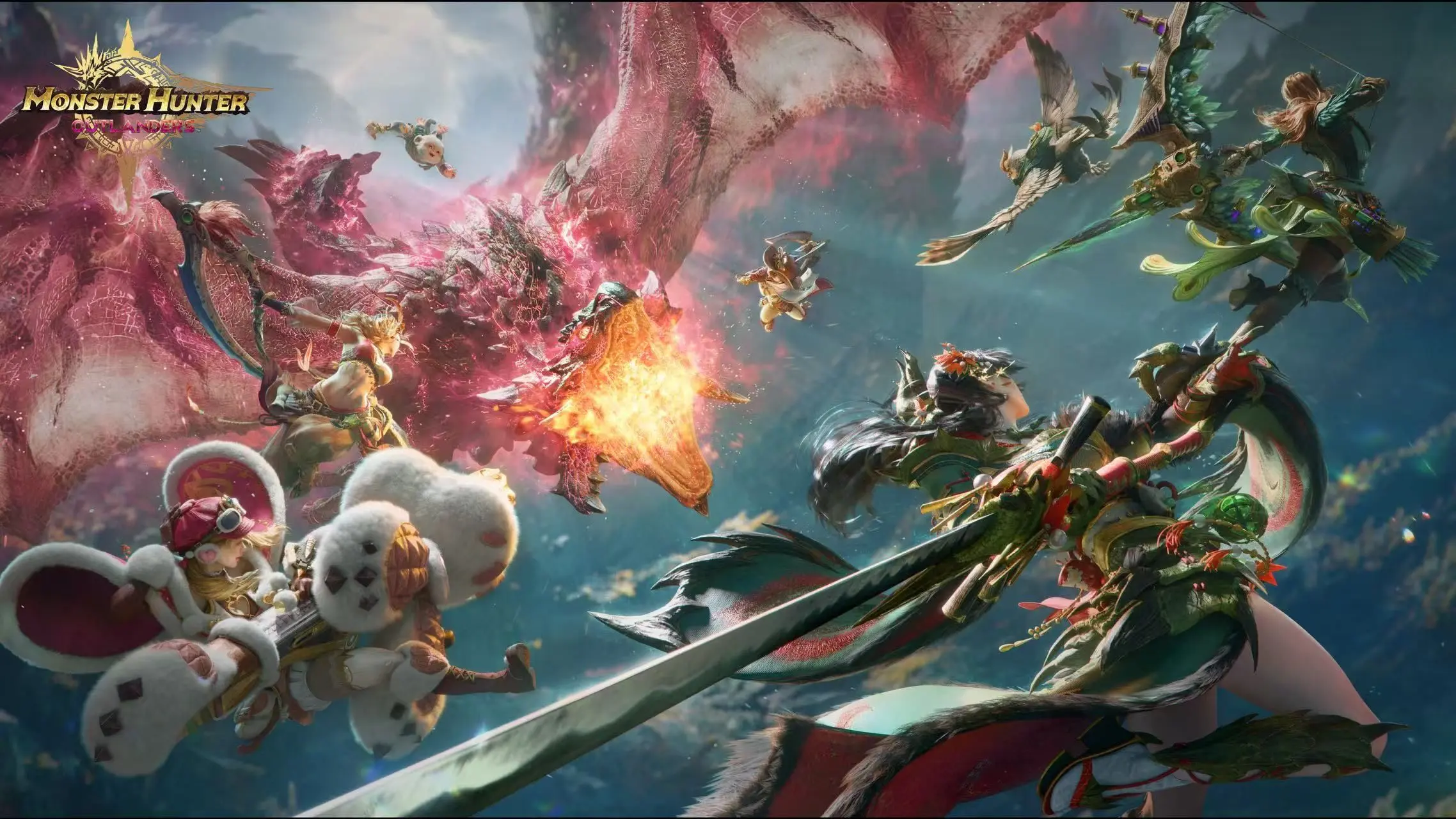 Mh outlanders gamepla i beta