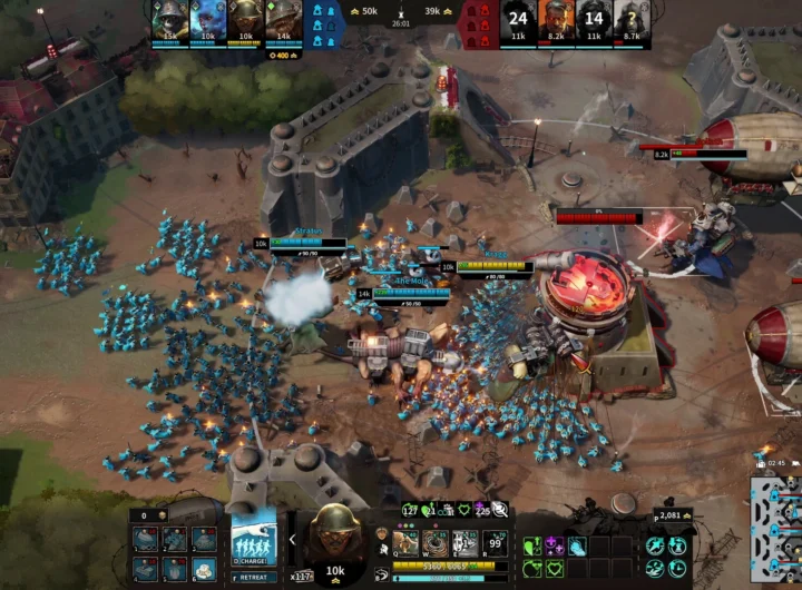March of giants gameplay