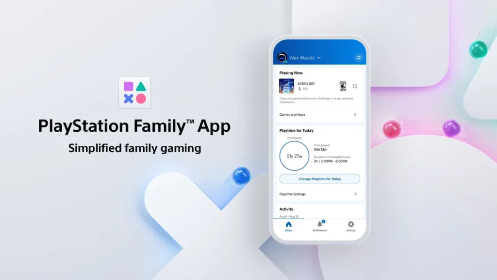 Playstation family app