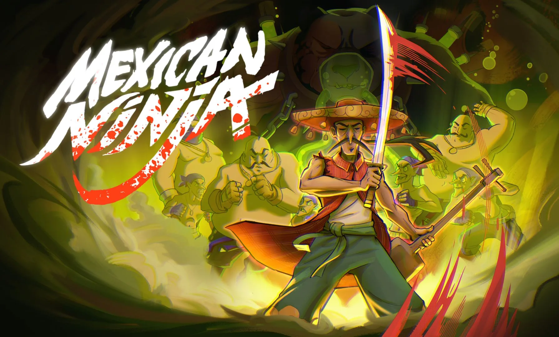 Mexican ninja key art