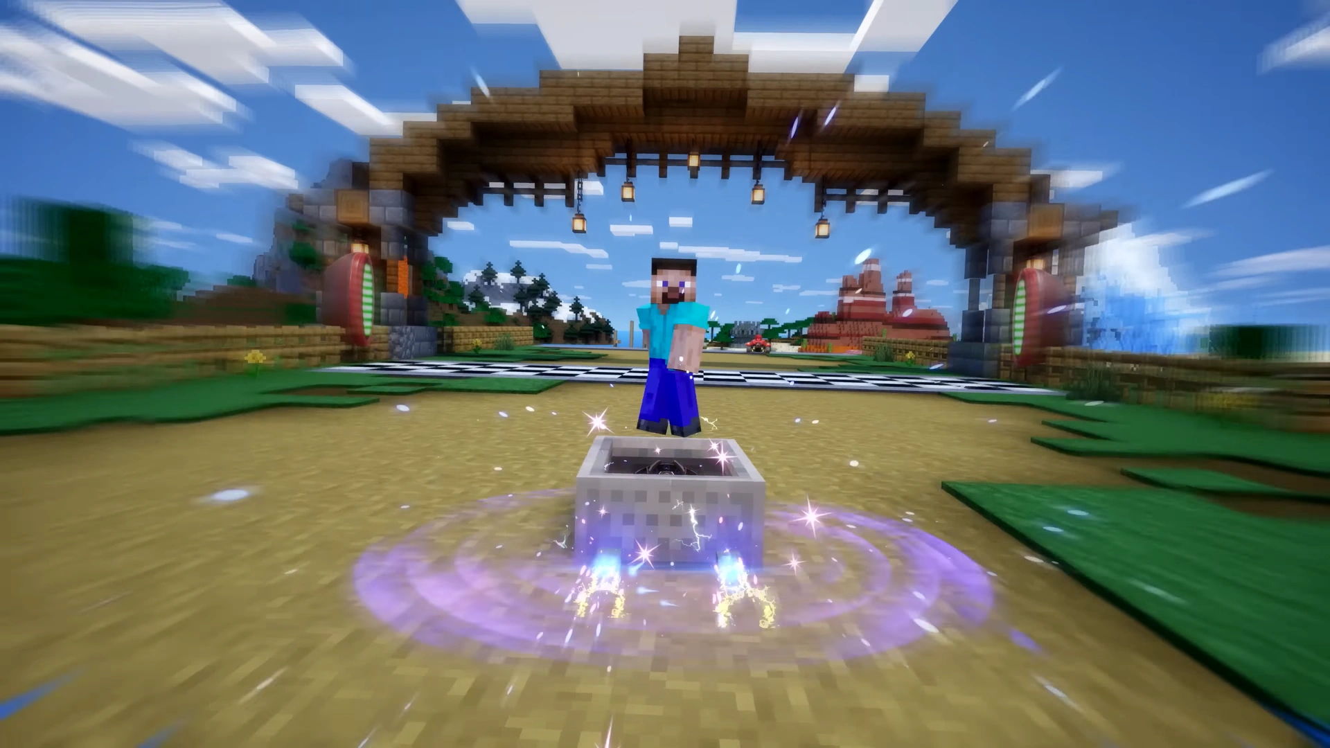 Sonic racing crossworlds minecraft