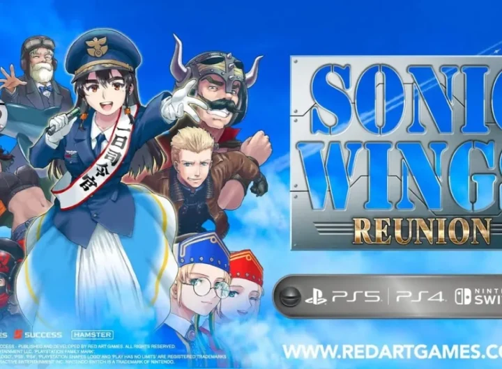 Sonic wings reunion cover art