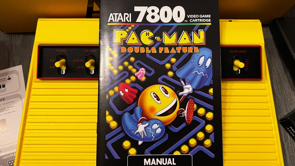 pac-man double feature kartica za igru - prednje lice