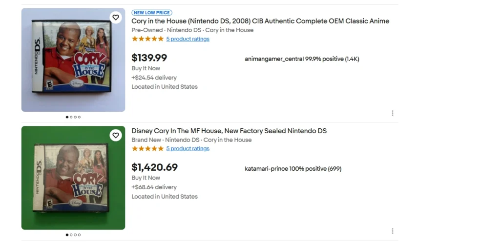 EBay Cory in the House